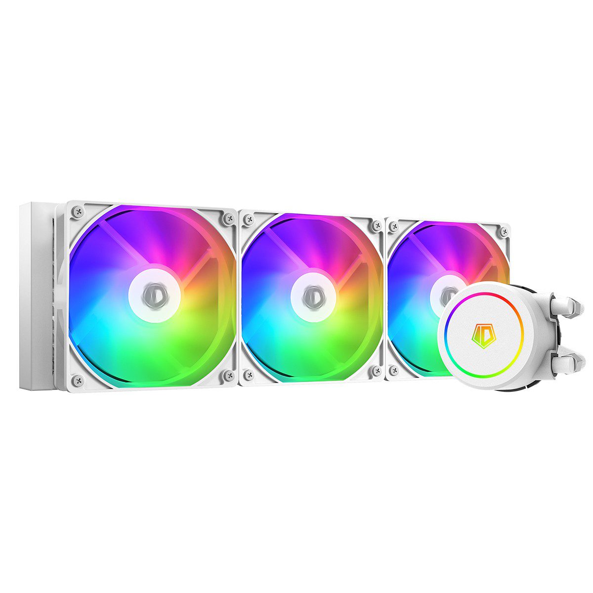 ID Cooling Liquid Cooler FX360 ARGB AIO 360mm White ID Cooling Liquid Cooler FX360 ARGB AIO 360mm White